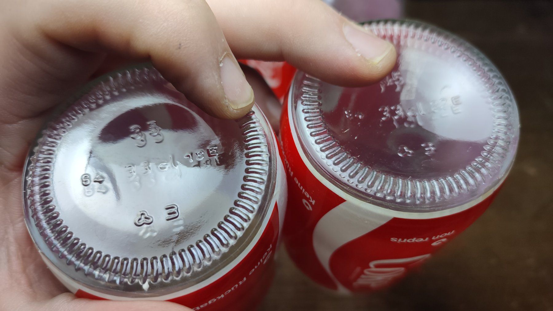 Bottiglie: 4 Wunderschöne alte COCA-COLA FLASCHEN 1984 – Usato da Gelterkinden venduto da MYSTOREFORYOU4460 5