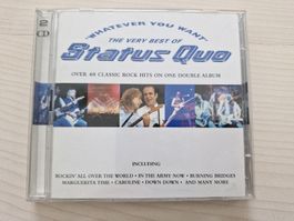Status Quo Whatever You Want 2CD guter Zustand, wie neu!