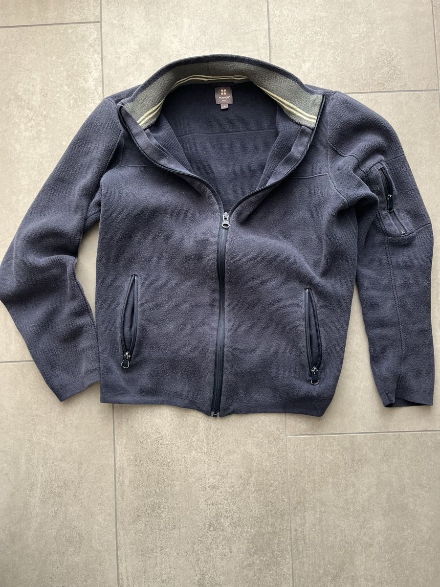 Manor Maglioni & Felpe: Pullover Manor Marineblau mit Reissverschluss – Usato da Suhr venduto da Phile05