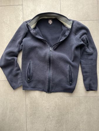 Pullover Manor Marineblau mit Reissverschluss