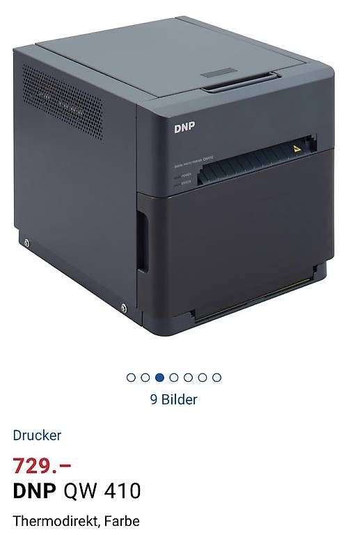 Stampanti: DNP QW 410 Thermodirekt, Farbe – Usato da Sursee venduto da Jaenuful 1