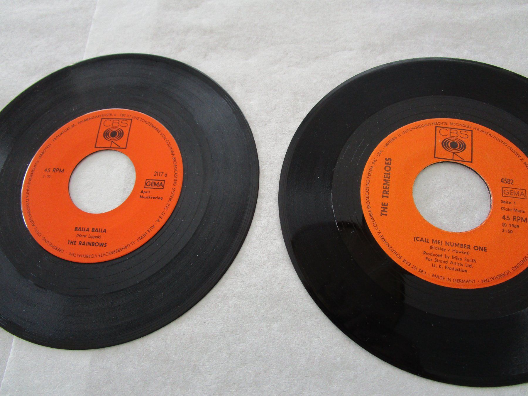 Dischi in vinile: Single Schallplatten Sammlung 8 – Usato da Grenchen venduto da Uhus15 3