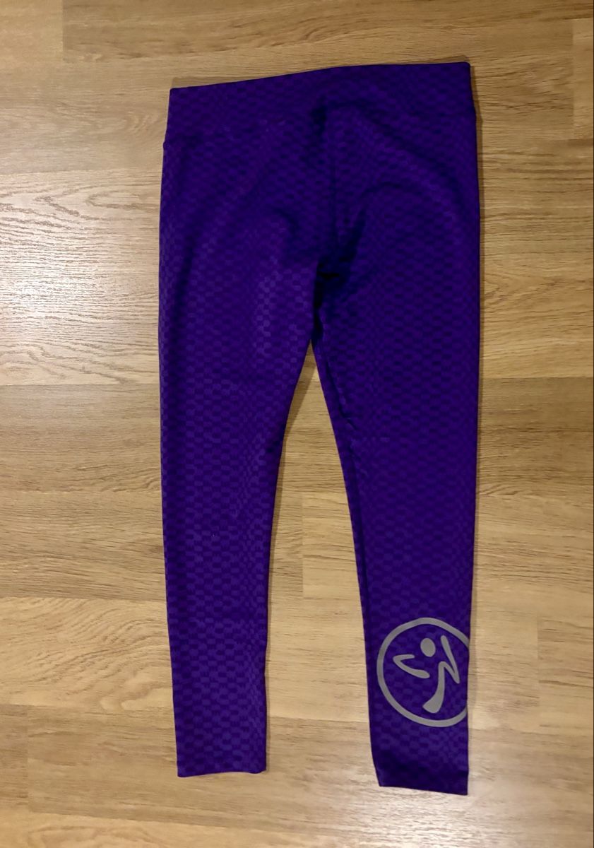 Leggings: Zumba Hose, Lila, Grösse XXL – Gebraucht aus Baden von Tiffany6878 4