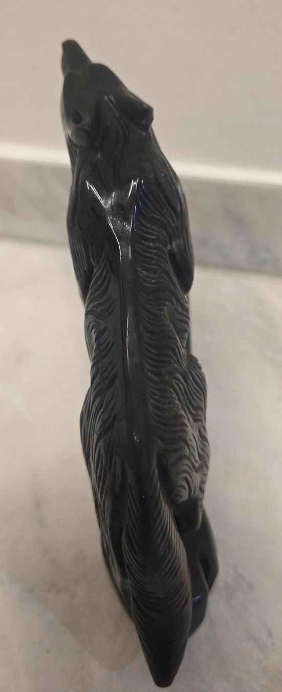 Minerali & Pietre curative: Silber Obsidian Wolf 1.12kg – Nuovo e nell'imballaggio originale da Matzingen venduto da Shay_Crystalz 4
