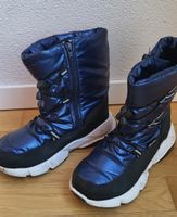 Bottes d'hiver bleues - Chaudes et imperméables - Taille 37