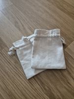 2 Baumwoll Säckli, Beutel