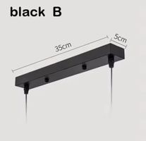 Plaque, base de montage universelle pour lampes suspendues.
