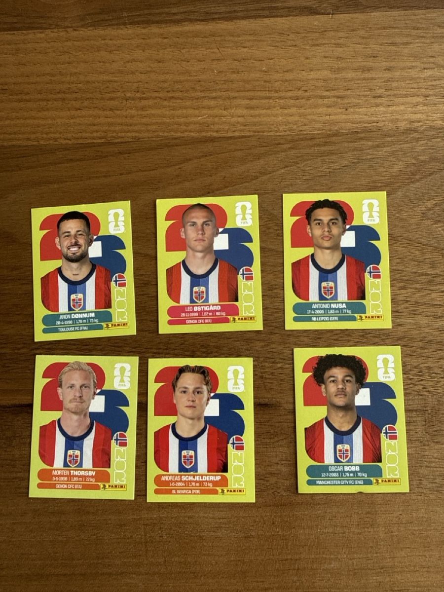 Panini Carte collezionabili: Panini 2026 Team Norwegen – Nuovo (secondo la descrizione) da Kilchberg ZH venduto da Wallissa