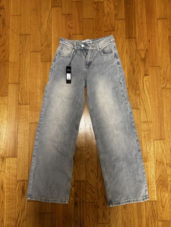 Wide Leg Jeans hellblau Damen Grösse 36 neu mit Etikett