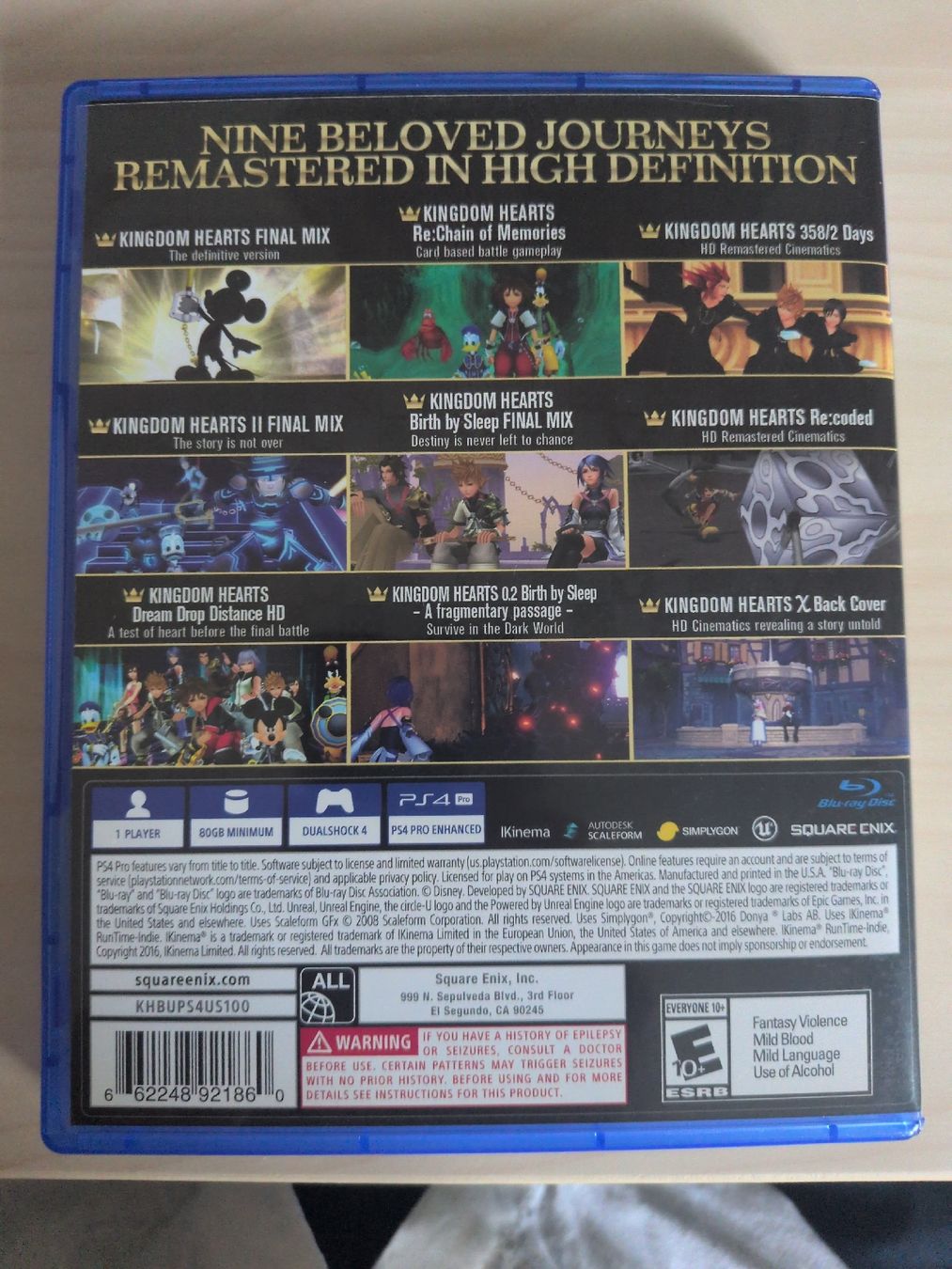 Sony Giochi: Kingdom Hearts The Story So Far – Nuovo (secondo la descrizione) da Gland venduto da Kyostal 3