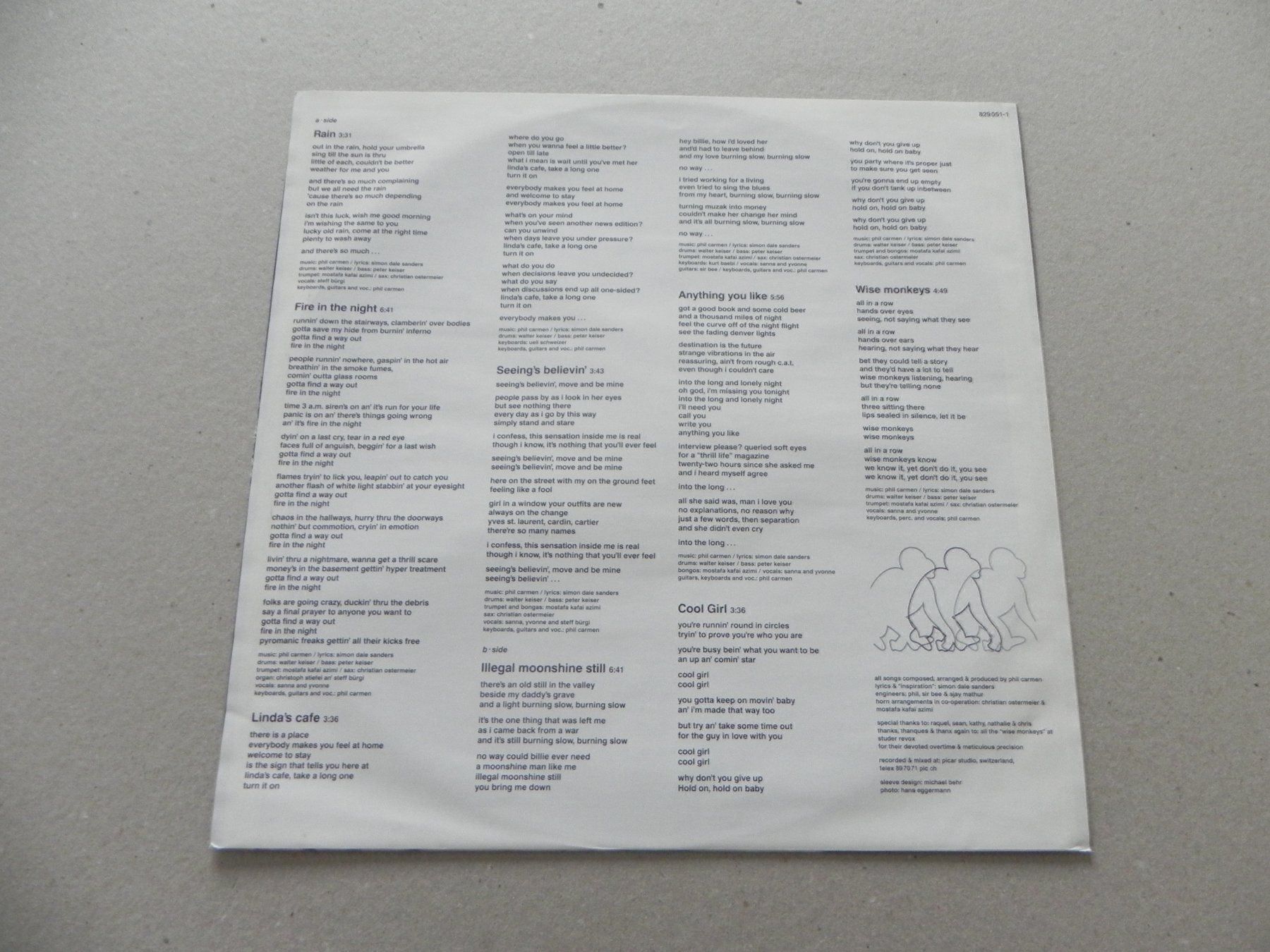 Schallplatten: LP Schweiz Rock Pop Phil Carmen 1986 – Gebraucht aus Siebnen von krimsie 3