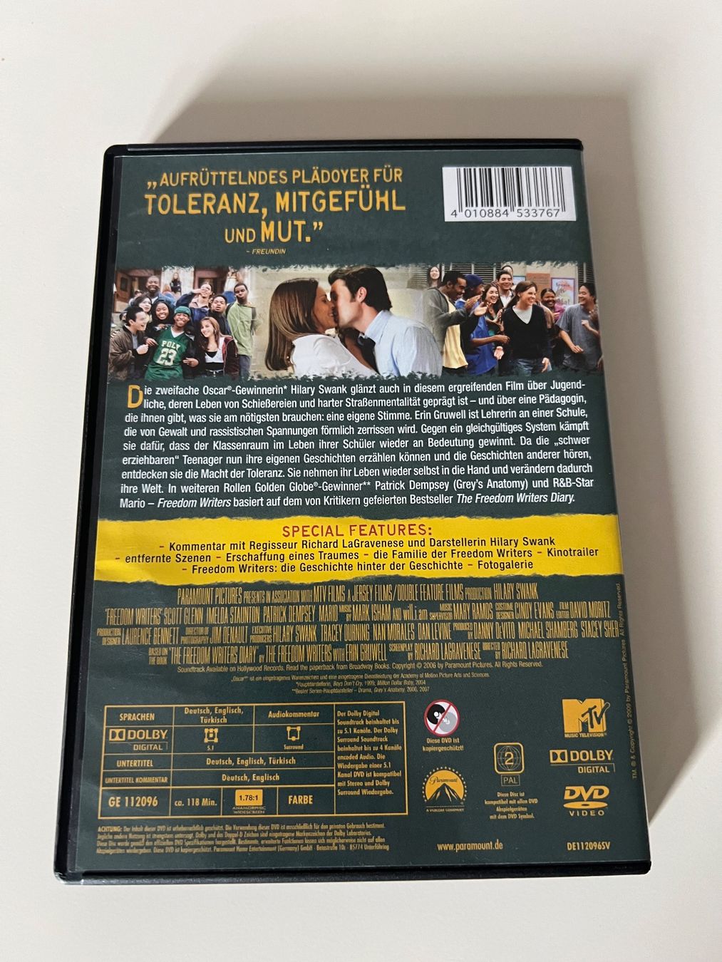 Alle DVDs: Freedom Writers DVD – Gebraucht aus Altstätten SG von sheamus 1