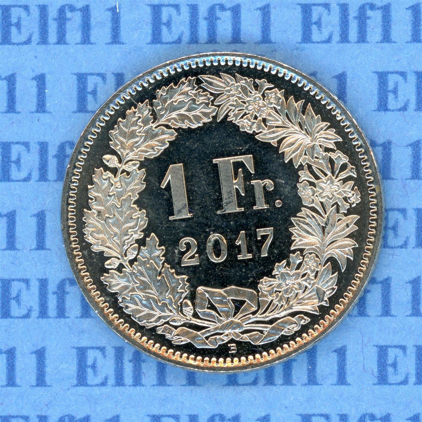 Alle Münzen: CHF___1.00 2017 -unz 1 Franken – Gebraucht aus Widnau von Elf11
