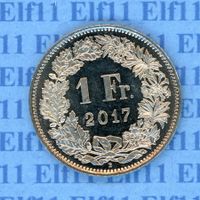 CHF___1.00 2017 -unz 1 Franken