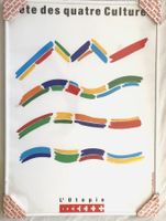 Niklaus Troxler - La fête des quatres cultures - Sérigraphie
