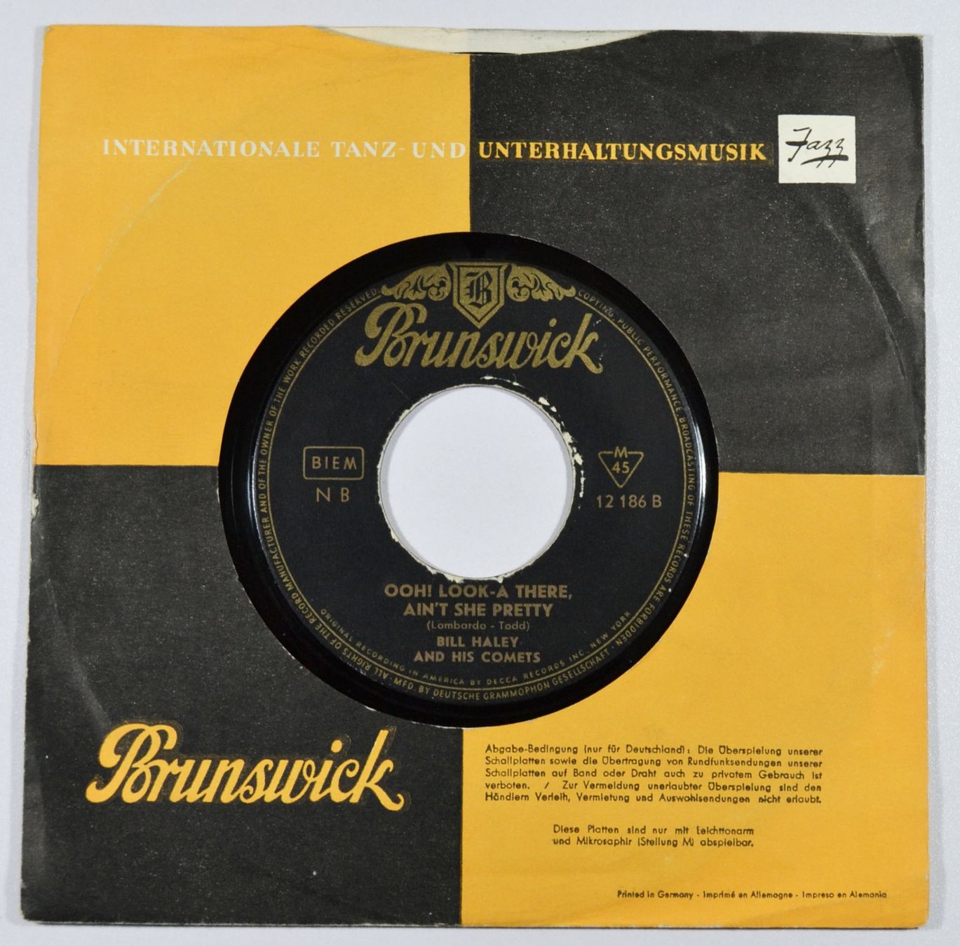 Schallplatten: Single: BILL HALEY and his COMETS - Joey's Song – Gebraucht aus Frenkendorf von Yard-Sale-2000 1