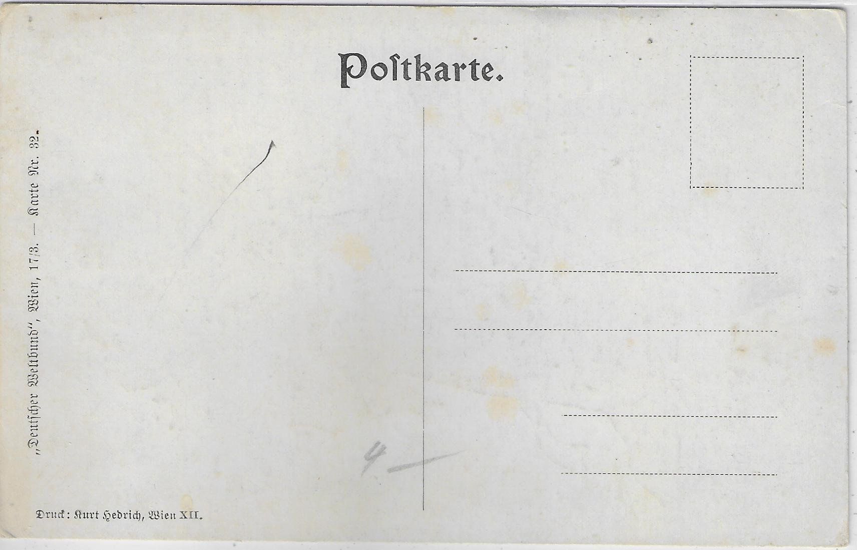 Cartoline postali: Fröhliche Osterzeit - Mädchen mit Blumenstrauss – Usato da Ettingen venduto da Kartenplanet 1