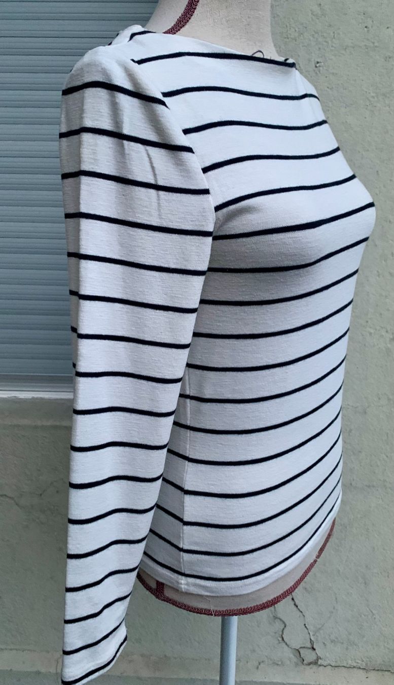 Only Maglioni & Felpe: Joli pull marin en maille douce&élastique ONLY 55%coton t.M – Nuovo (secondo la descrizione) da Martigny venduto da only__you 1