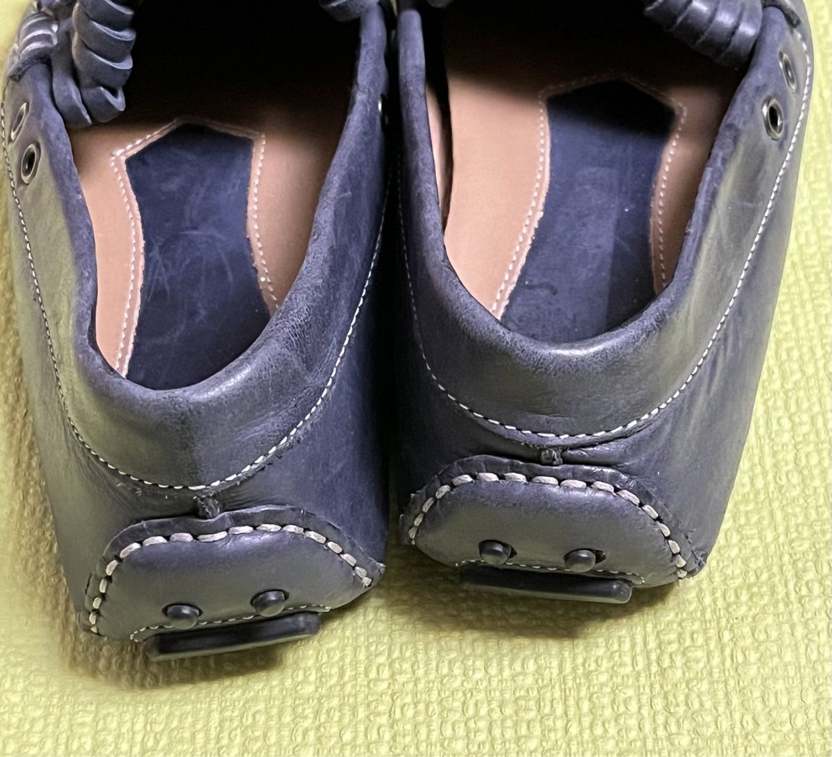 Navyboot Scarpe da donna: Mocassins Marine Navyboot, franges, taille 36-État correct – Usato da La Tour-de-Peilz venduto da Pansy02 2