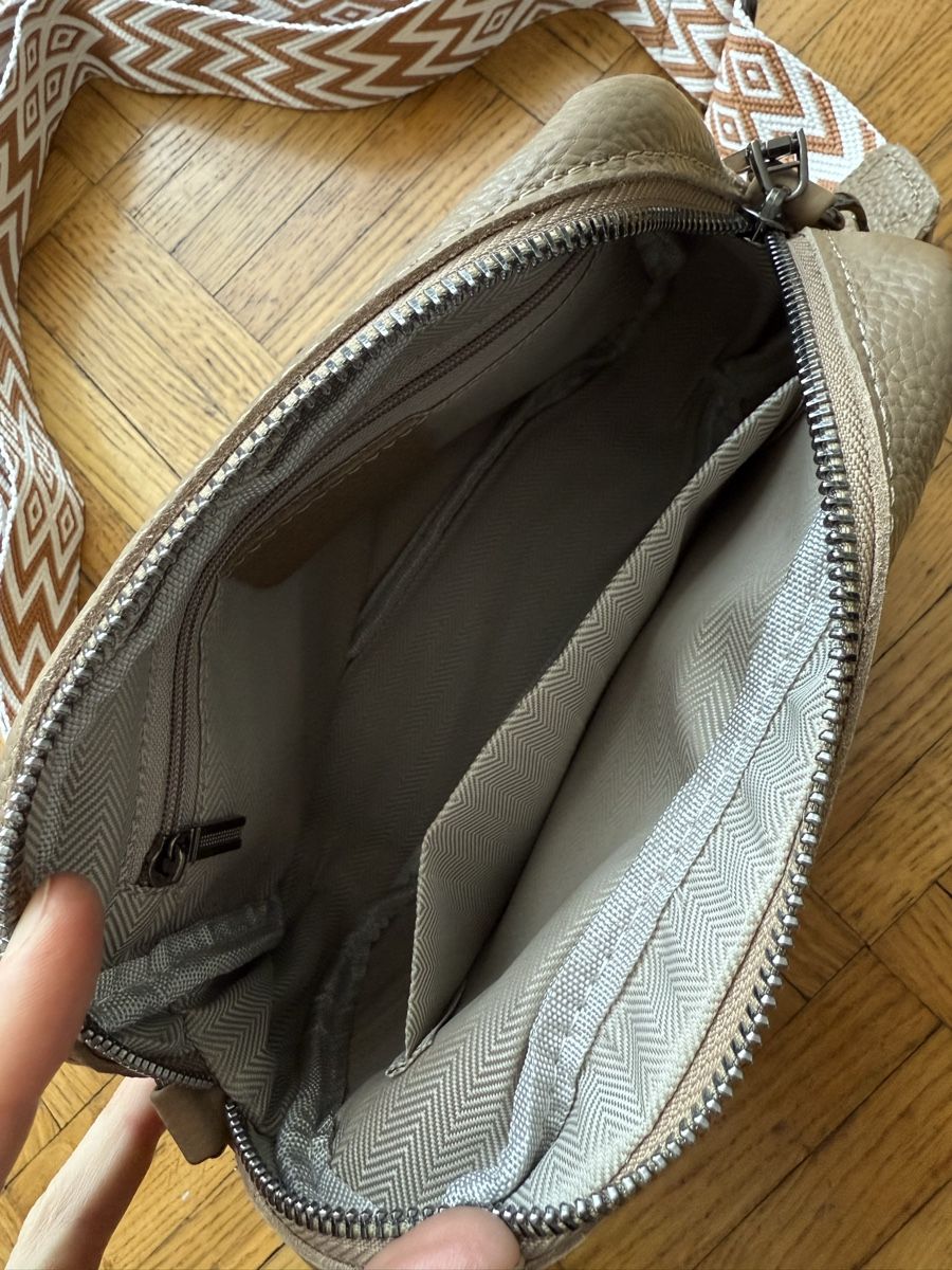 Taschen: Umhängetasche beige, mit abnehmbarem Gurt – Neu (gemäss Beschreibung) aus Zürich von Gabiii 2