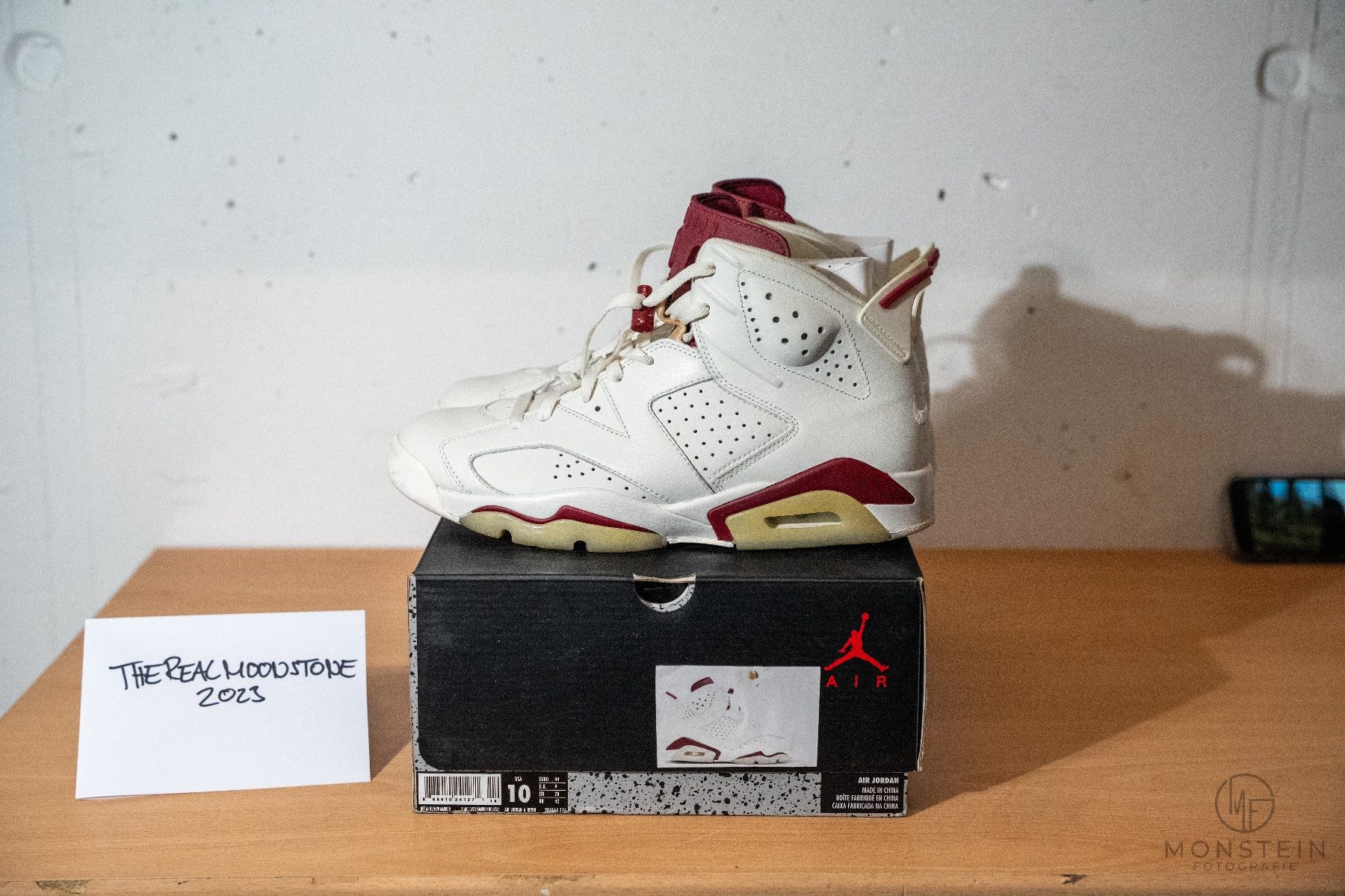 Jordan Scarpe da uomo: Jordan 6 Maroon // EU44 // Top Zustand – Usato da Wittenbach venduto da therealmoonstone