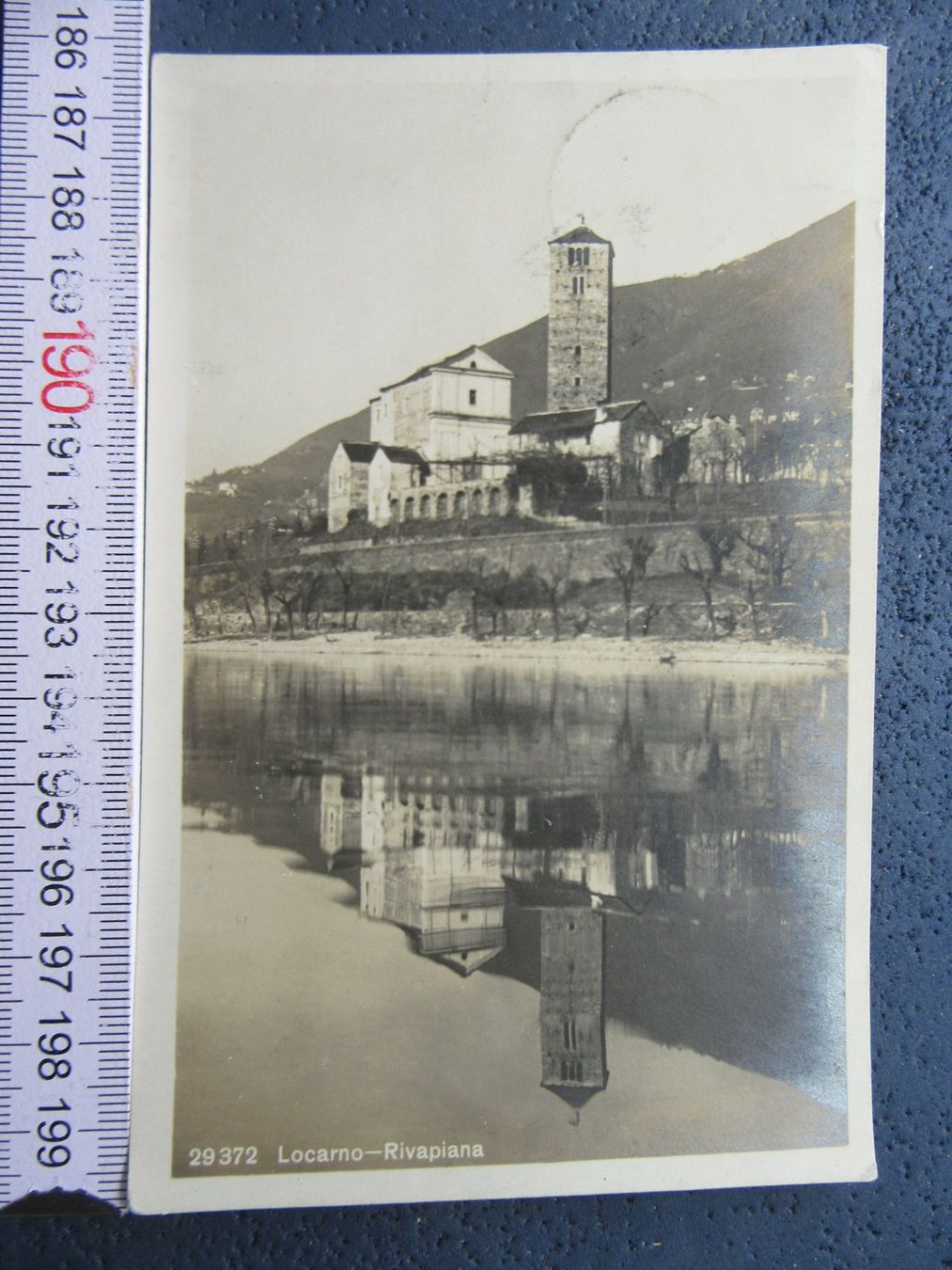 Cartoline postali: LUGANO RIVAPLANA 1922 TI AK – Usato da Ettingen venduto da Hausi4711