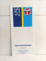 Brochure Catalogue Tarif/Preise Peugeot/Talbot 1985 (Allemag