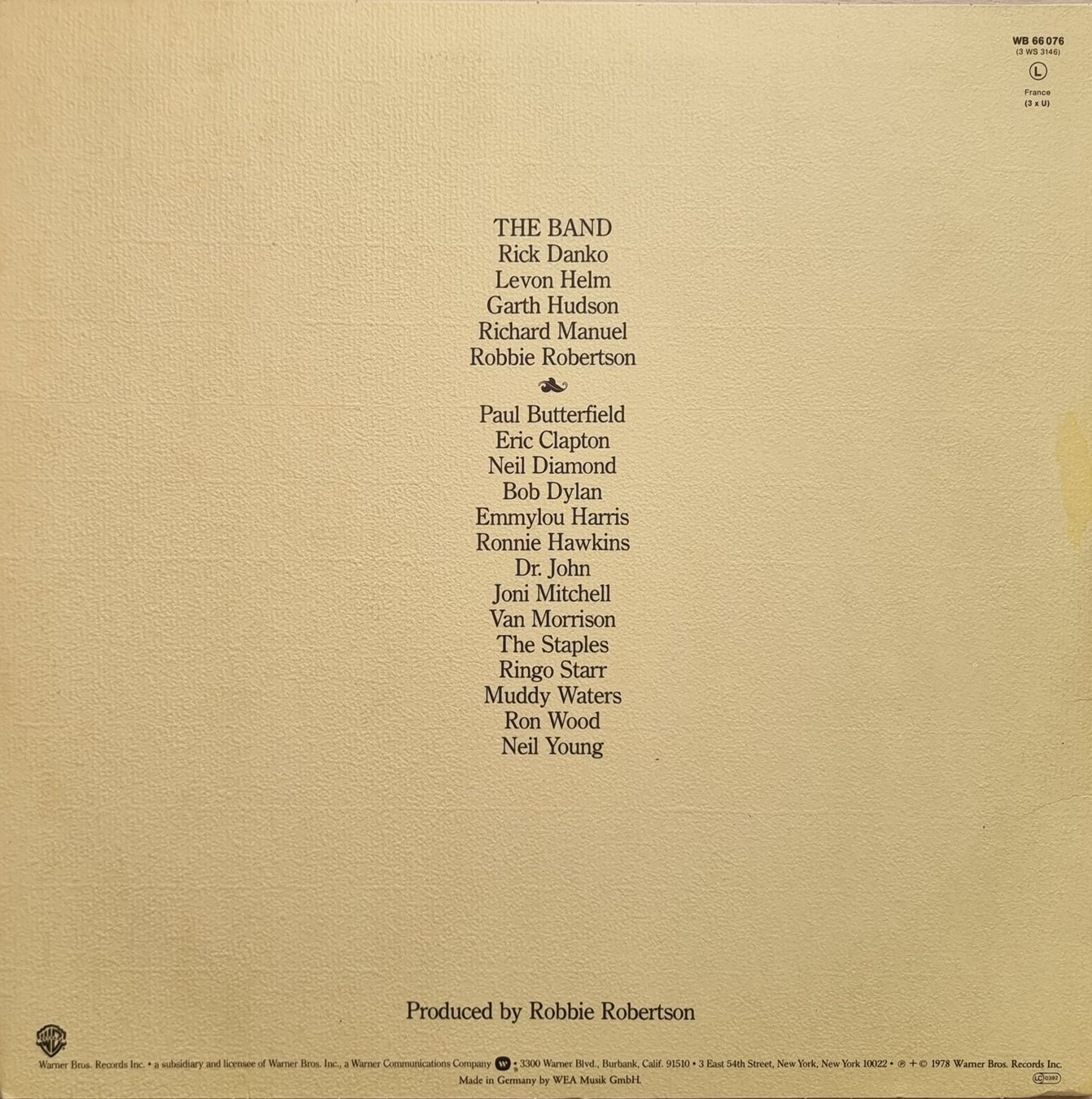 Dischi in vinile: LP The Band The Last Walz – Usato da Oetwil am See venduto da fineli2 1