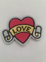 Love Patch, Badge, Bügelbild