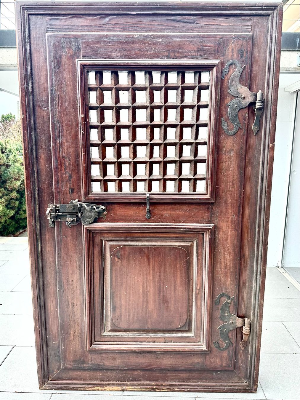 Porte: Antike Berner Bauernhaus Eingangstür von 1695 – Usato da Lugnorre venduto da remu62 1