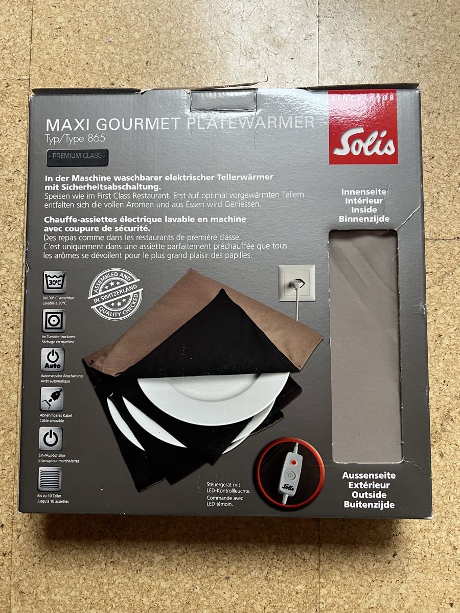 Solis Elettrodomestici da cucina: Solis Tellerwärmer/ Plattenwärmer – Nuovo e nell'imballaggio originale da Tentlingen venduto da syli-girl
