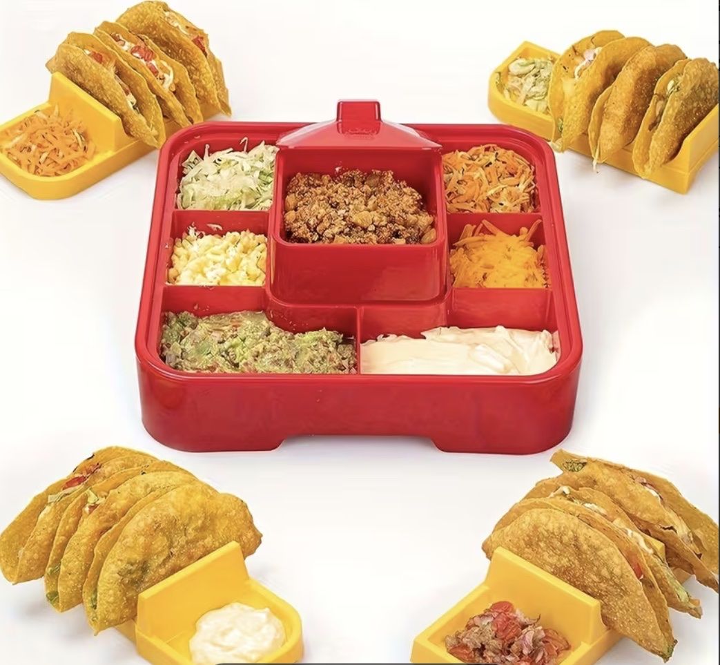 Elettrodomestici da cucina: Plastik-Taco-Bar-Set – Nuovo (secondo la descrizione) da Endingen venduto da Warlock 1