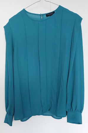 Elegant Teal Blouse