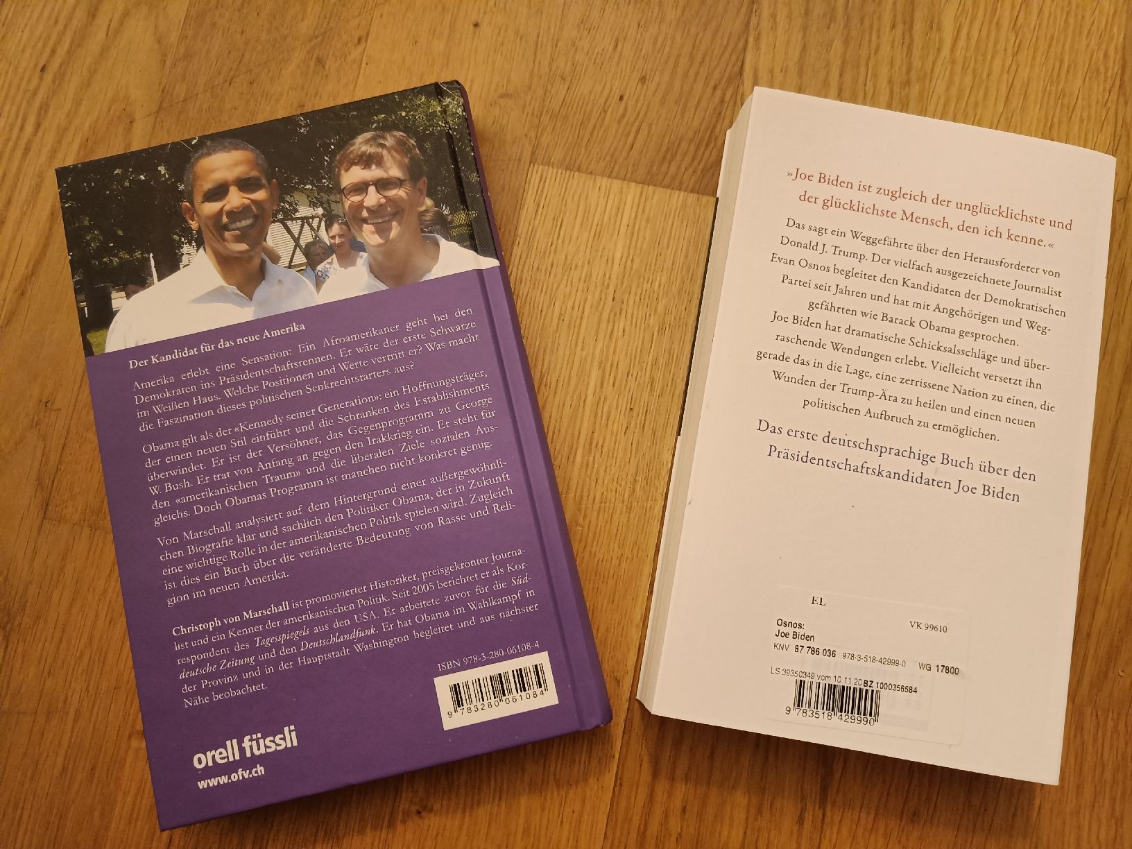 Libri: Barack Obama und Joe Biden Set – Usato da Dietlikon venduto da Dietlikon_Verkauf 1