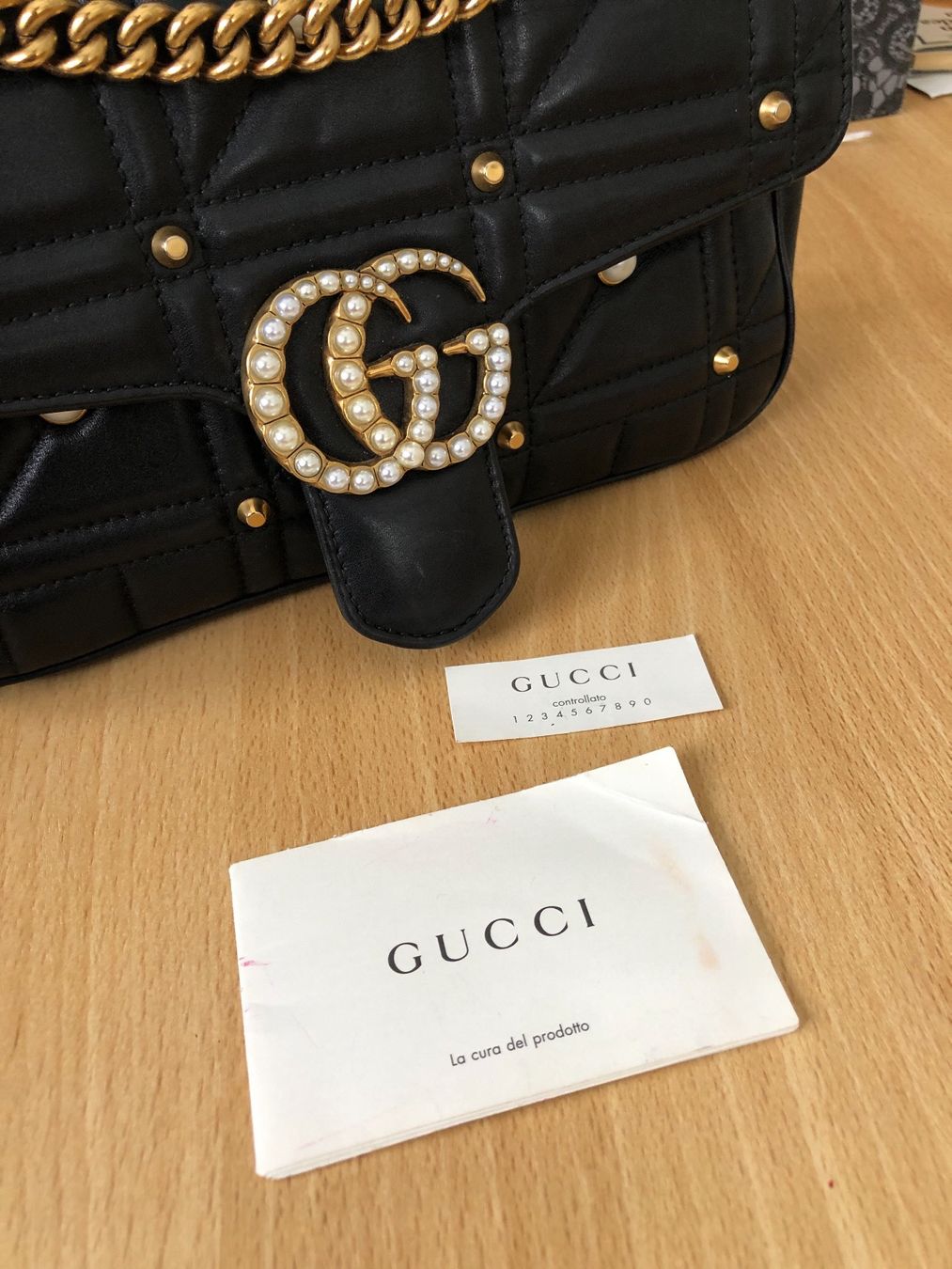 Gucci Borse da donna: Gucci Pearl Marmont – Usato da Zürich venduto da Nunez93 1