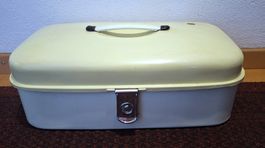 ♡ Grosse,Charmante♡vintage Metall-Box-1950/60-er Jahre / ♡