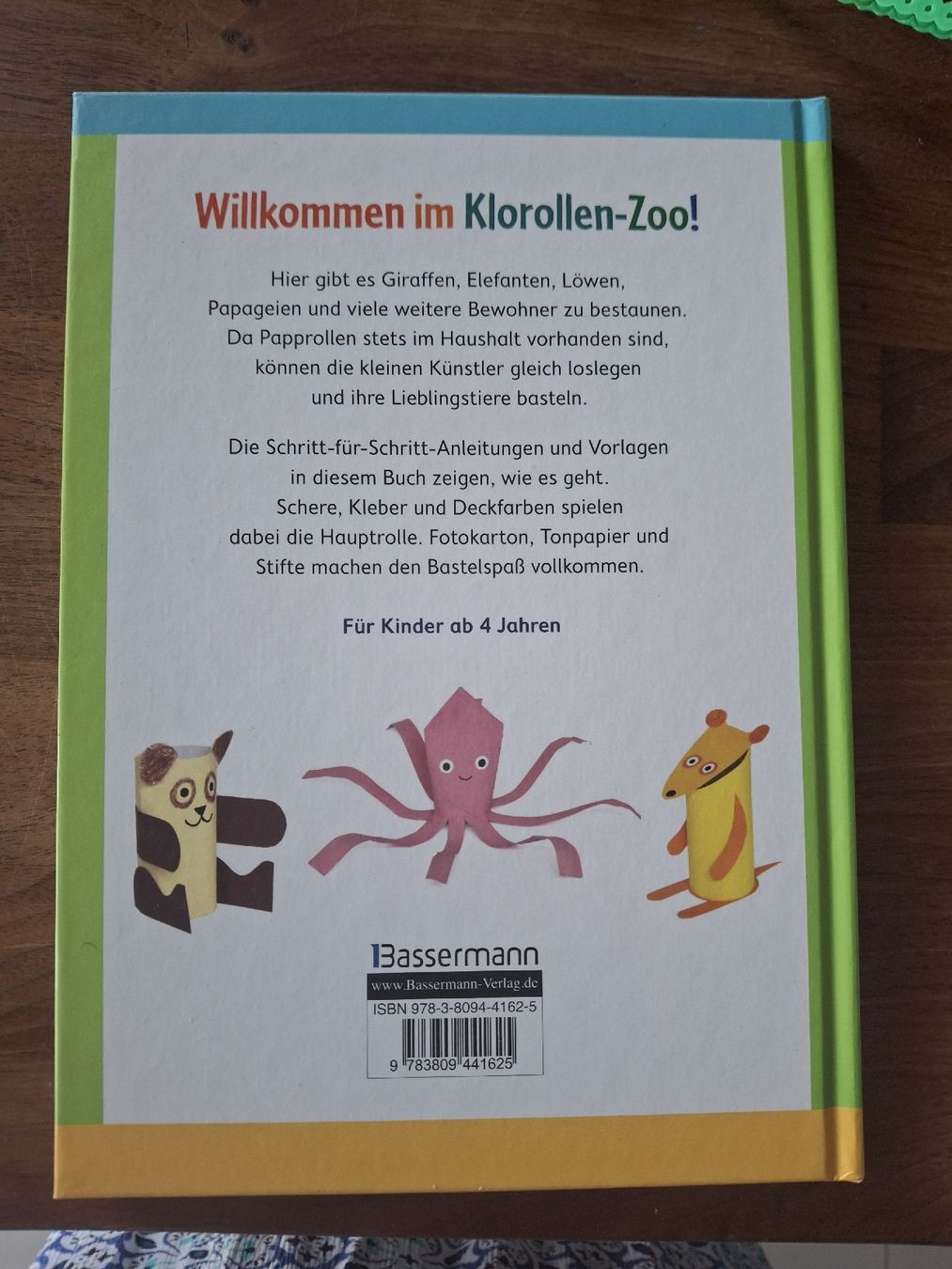 Kit bricolage: Bastelbuch Klorollenzoo Neu – Nuovo (secondo la descrizione) da Dübendorf venduto da lar_95t9 1