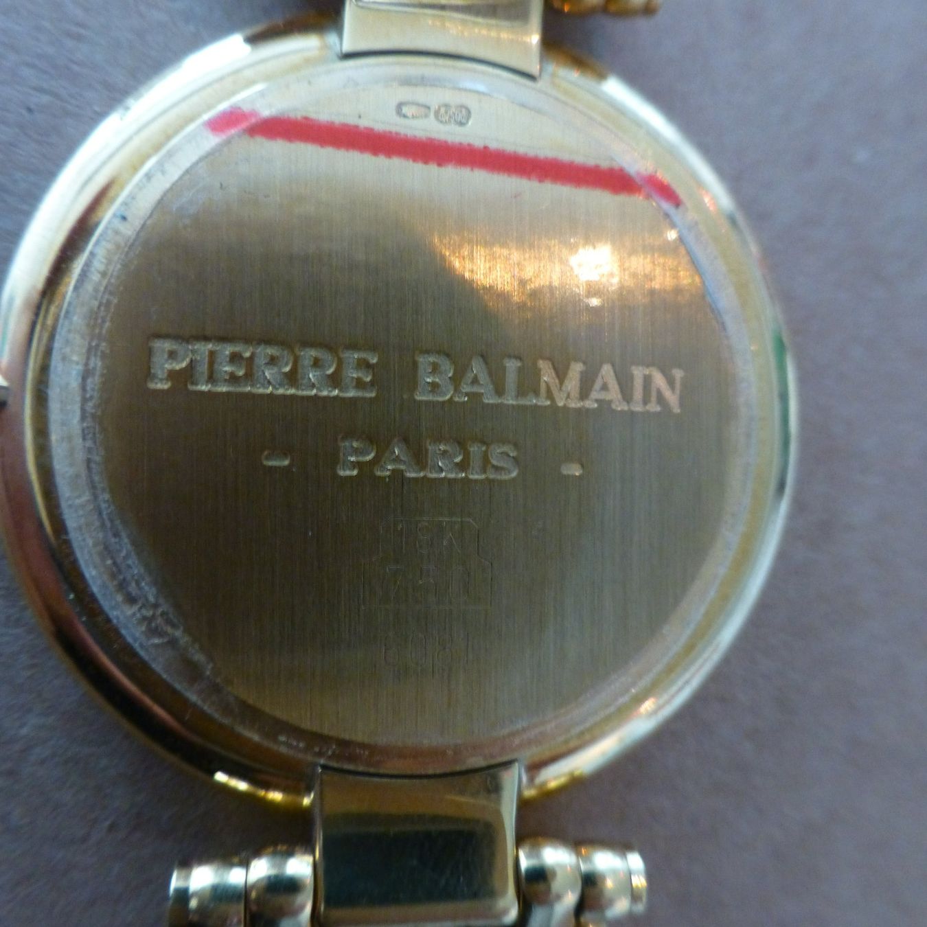 Balmain Orologi: Pierre Balmain , 750/-- Gold, Top Zustand – Nuovo (secondo la descrizione) da Dierikon venduto da Vittorio57 2