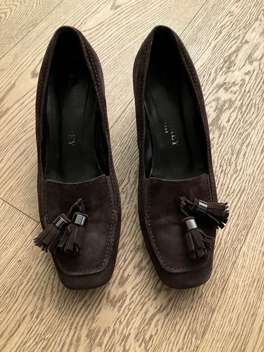 Scarpe da donna: Braune Pumps von John Grey Grösse 36 – Usato da Cham venduto da Liliane78