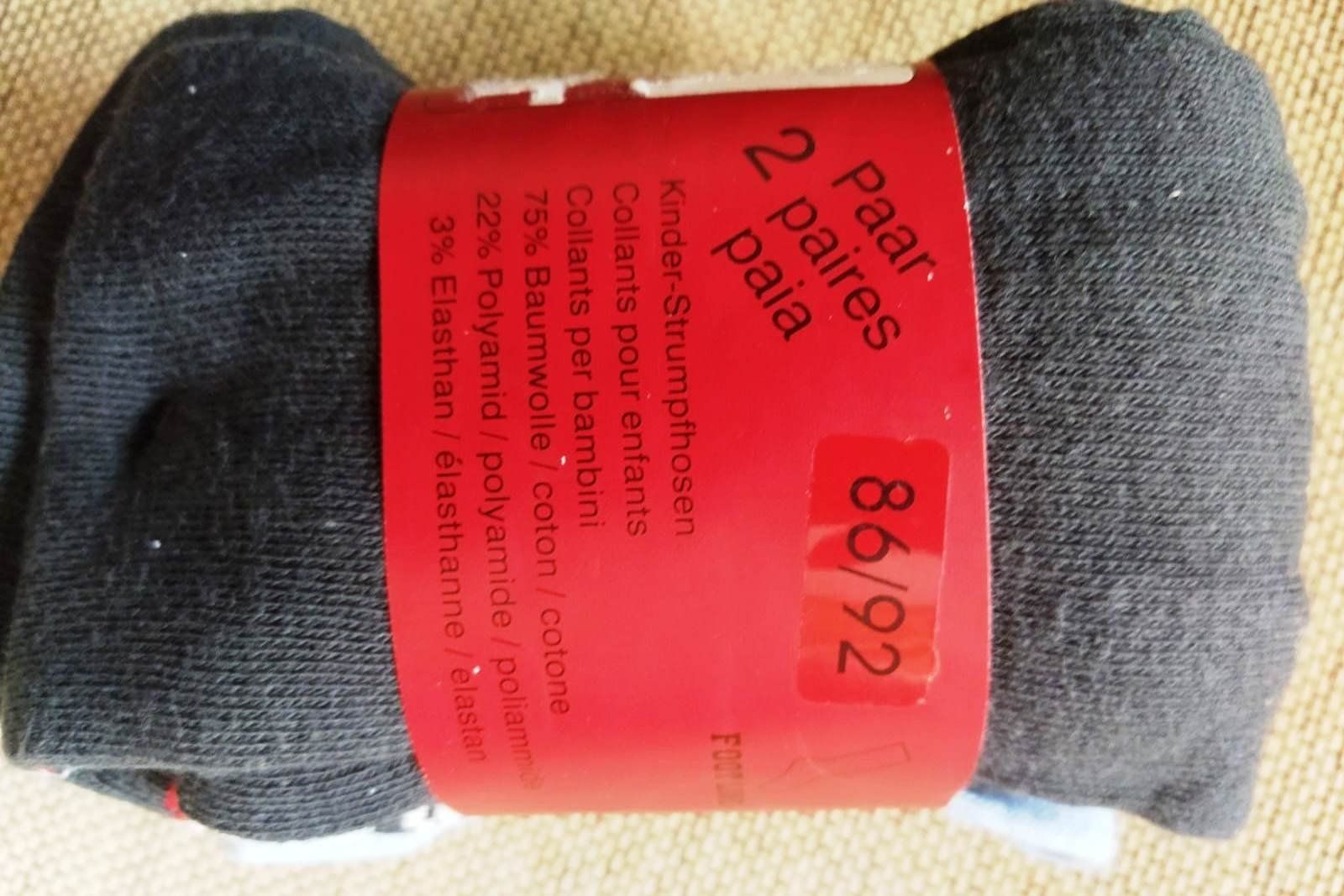 Calze & Collant: Strumpfhosen, Grösse 86/92 - 2 Paar - – Nuovo e nell'imballaggio originale da Zürich venduto da 1980ale 4
