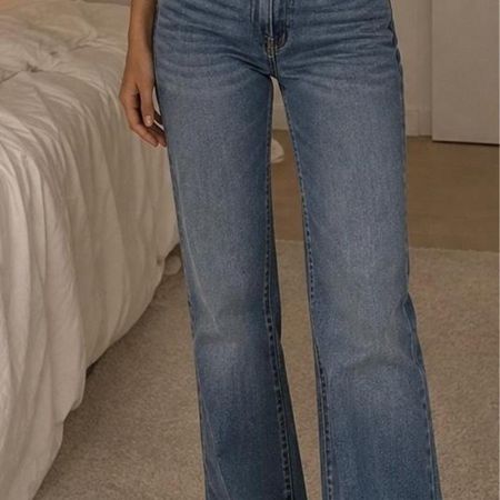 Women's Blue and Navy Jeans
