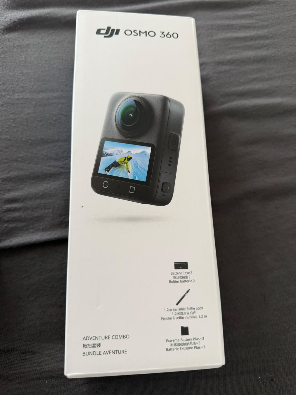 DJI Action Cam: DJI Osmo 360 Adventure Combo 360 Camera – Nuovo e nell'imballaggio originale da wattwil venduto da pel_qh26