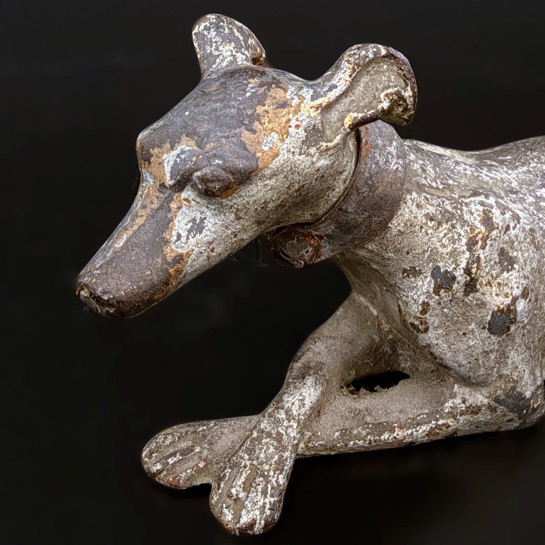 Sculture & Statue: Antike Windhund Figur / Greyhound – Usato da Luzern venduto da Eukalyptus 1