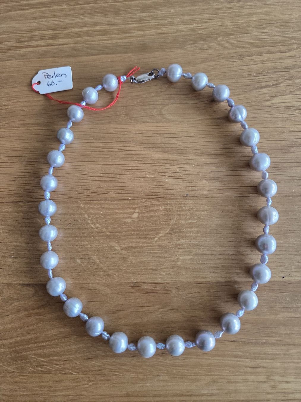 Catenine: Elegante Perlenkette  – Nuovo (secondo la descrizione) da Lupfig venduto da olivenbaeumli