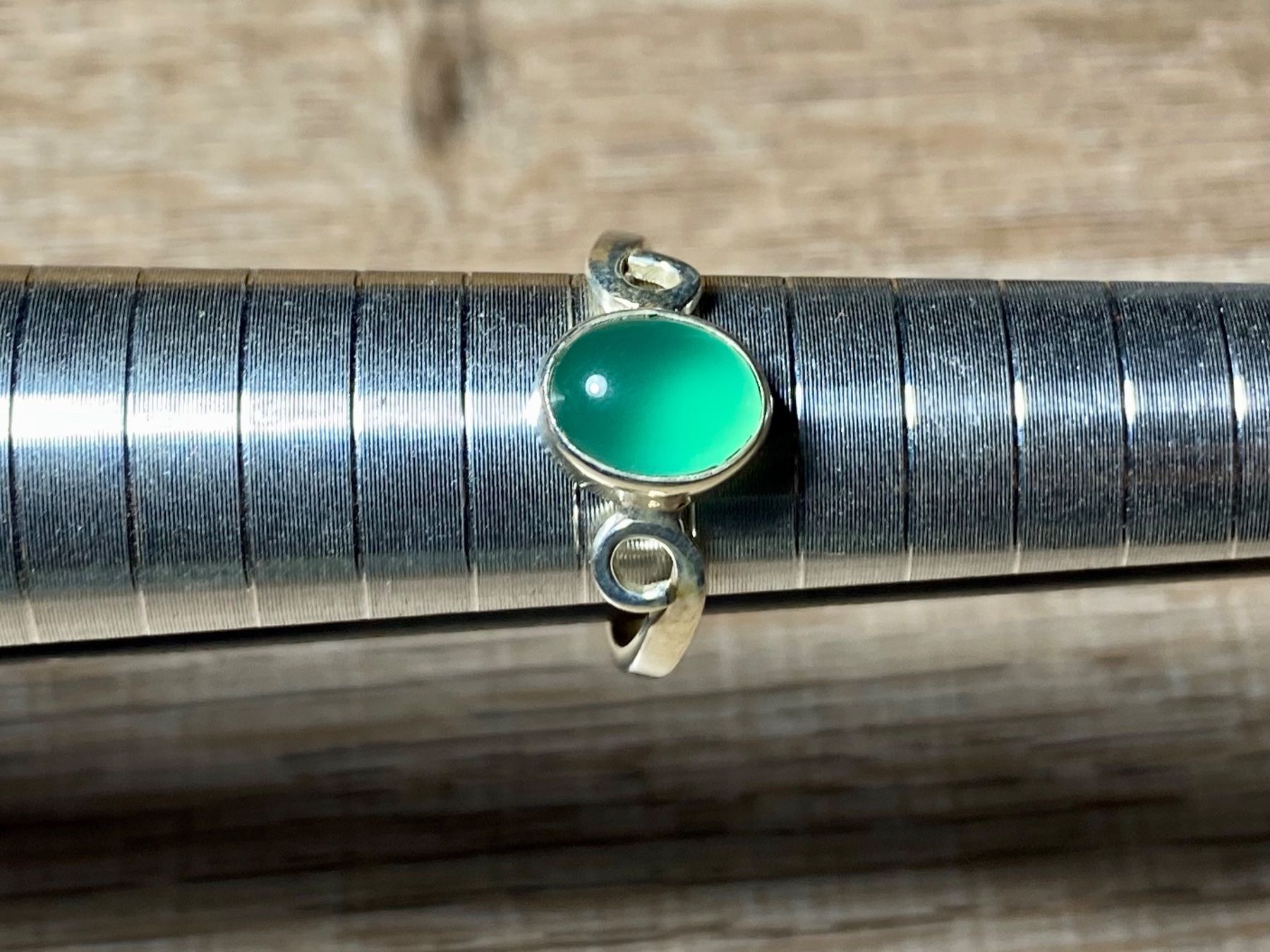 Anelli: Grüner Achat - orientalischer 925 Silber Ring – Nuovo e nell'imballaggio originale da Laax venduto da Kiki_Kingdom3 8
