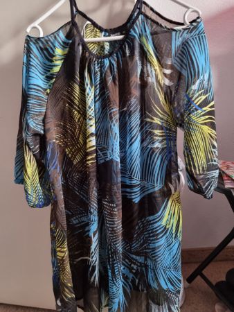 Bluse bunt neu