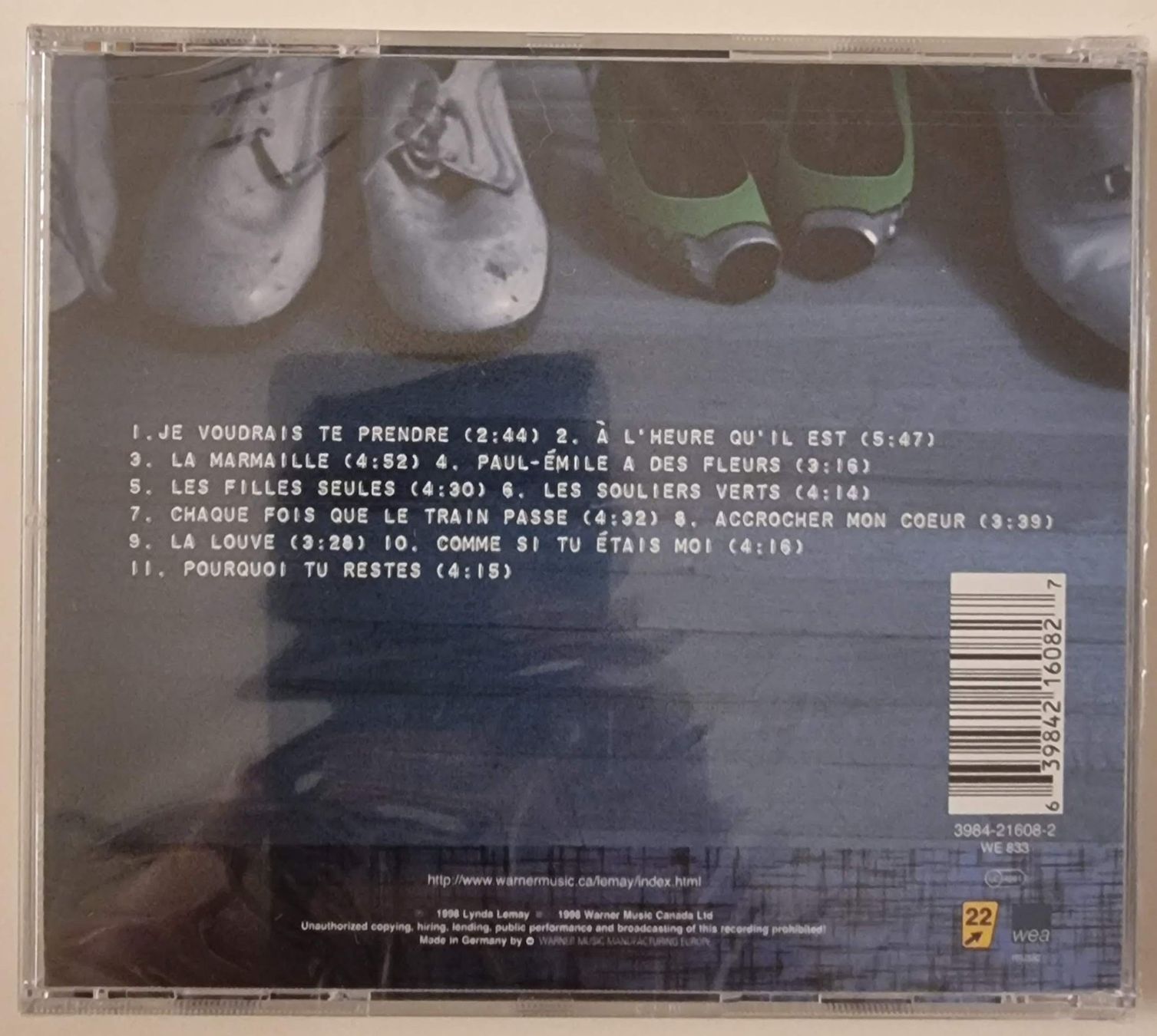 CD: Lynda Lemay - CD -1998 – Nuovo e nell'imballaggio originale da La Tour-de-Peilz venduto da Resize 1