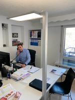 LED Büro Stehlampe mit Sensor