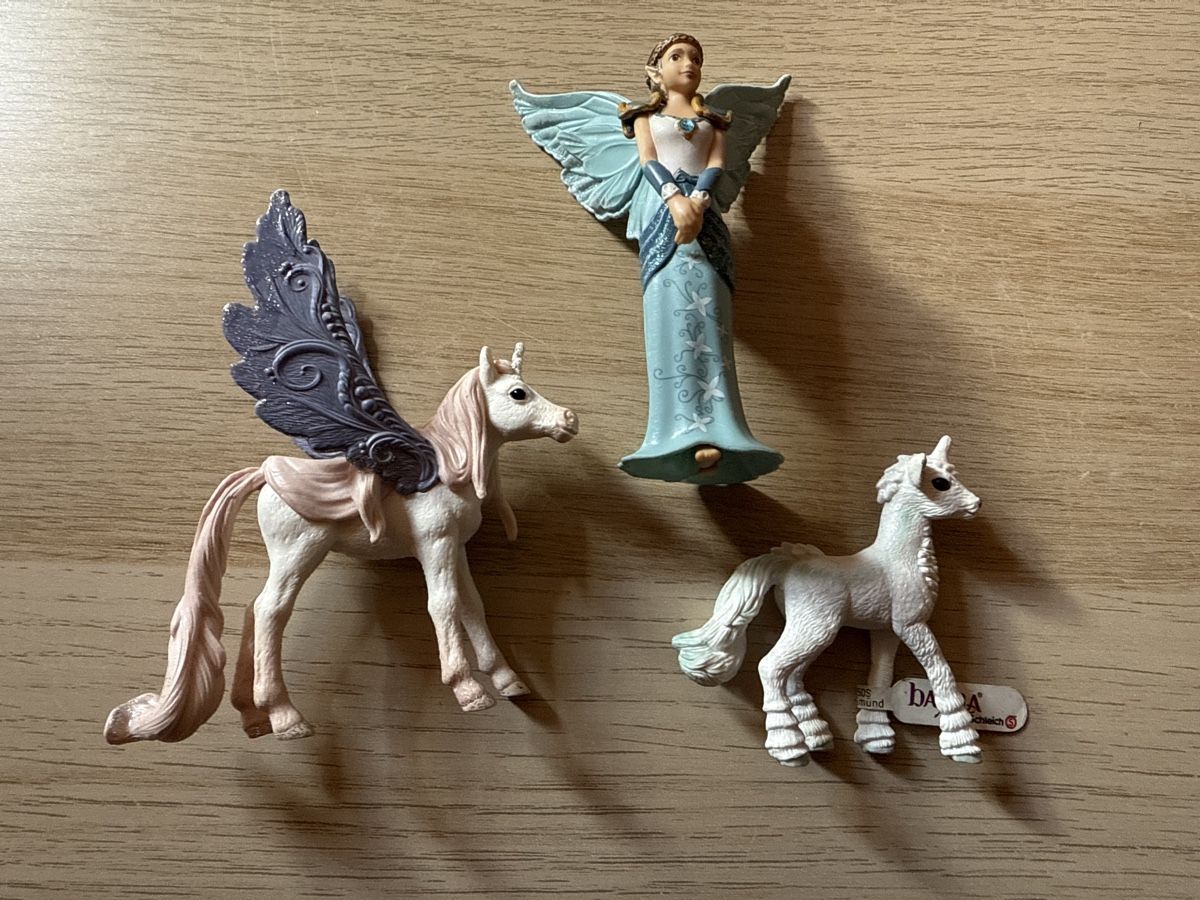 Schleich Spielzeuge: Schleich Elfen Pferde Konvolut, 6 Stk. – Gebraucht aus Libingen von Smaug 2