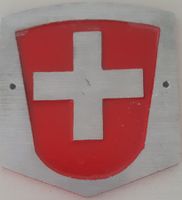 Schild / Emblem Schweizerkreuz